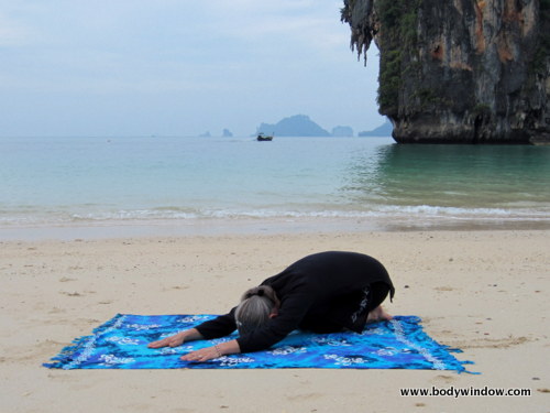 Yoga Pose: Wide Child's